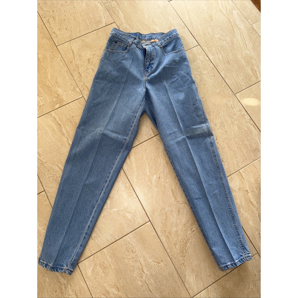 Vintage 90's Gitano Womens 6 Light Blue High Waist mom Jeans denim 4716